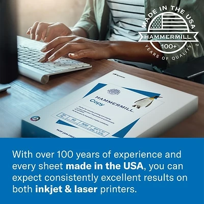 Coupon ⭐ Copy & Printer Paper 🔨 Hammermill Premium Laser Print 8.5" X 11" Multipurpose Paper, 32 Lbs., 98 Brightness, 500/Ream (104646) ✨ - Image 7