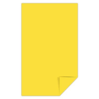 Outlet 😍 Astrobrights Colored Paper, 24 Lbs., 8.5" X 14", Solar Yellow, 500 Sheets/Ream (22532) 👍 - Image 3