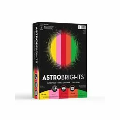 Promo 🧨 Neenah® 65-lb. Astrobrights Card Stock (Recycled) Astrobrights Vintage Cardstock Paper, 65 Lbs, 8.5" X 11", Assorted Colors, 250/Pack (21003/22003) ⌛