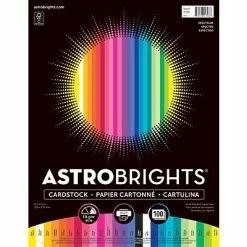 Coupon ❤️ Card Stock Astrobrights Spectrum 65 Lb. Cardstock Paper, 8.5" X 11", Assorted Colors, 100 Sheets/Ream (91398) ✨
