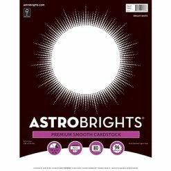 Best reviews of 😉 Card Stock Astrobrights Cardstock Paper, 65 Lbs., 8 1/2" X 11", White, 80 Sheets/Pack (91643) 👏