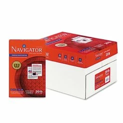 New ❤️ Copy & Printer Paper Navigator Premium 8.5" X 14" Multipurpose Paper, 20 Lbs., 97 Brightness, 500 Sheets/Ream, 10 Reams/Carton (NMP1420) 😉