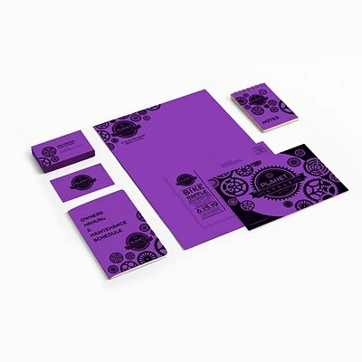Buy ⌛ Card Stock Astrobrights 65 Lb. Cardstock Paper, 8.5" X 11", Purple, 250 Sheets/Pack (WAU21971) ⭐ - Image 3