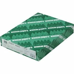 Coupon 😉 Wausau® Card Stock Paper Neenah Paper 90 Lb. Index Paper, 8.5" X 11", White, 2000 Sheets/Carton (40311) 😍