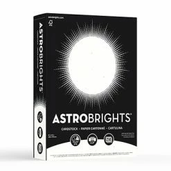 Cheapest 🔔 Card Stock Astrobrights 65 Lb. Cardstock Paper, 8.5" X 11", Stardust White, 250 Sheets/Pack (21408/22401) 🔔