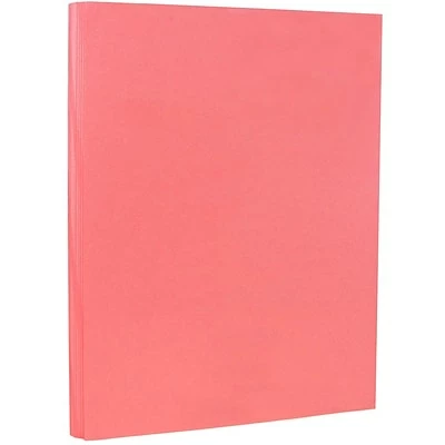 Buy 🌟 Card Stock JAM Paper Vellum Bristol 67 Lb. Cardstock Paper, 8.5" X 11", Cherry Red, 50 Sheets/Pack (169823) 🔥 - Image 2