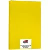 Brand new 🛒 Jam® Cardstock Paper JAM Paper Ledger 65 Lb. Cardstock Paper, 11" X 17", Yellow, 50 Sheets/Pack (16728490) 😀