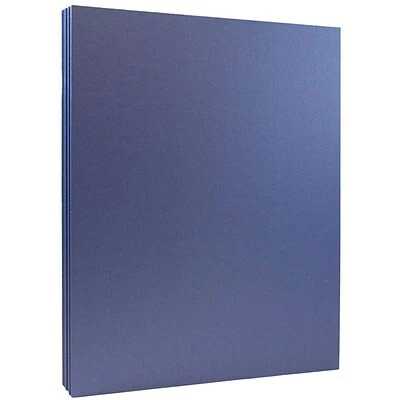 Deals 🥰 JAM Paper Metallic Colored Paper, 32 Lbs., 8.5" X 11", Sapphire Blue Stardream, 25 Sheets/Pack (173SD8511SA120B) 🥰 - Image 2
