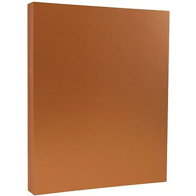 Deals 💯 JAM Paper Metallic Colored Paper, 32 Lbs., 8.5" X 11", Copper Stardream, 25 Sheets/Pack (173SD8511CO120B) 🧨 - Image 2