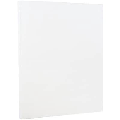 Budget 🛒 Jam® Strathmore Cover Cardstock JAM Paper Strathmore 88 Lb. Cardstock Paper, 8.5" X 11", Bright White, 250 Sheets/Ream (301005B) 😀 - Image 2