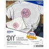 Budget 🎉 Avery® Light Fabric Transfer Paper Avery Heat Transfer Paper For Light Fabrics, 8.5" X 11", Inkjet, 6 Transfers/Pack (3271) 🥰