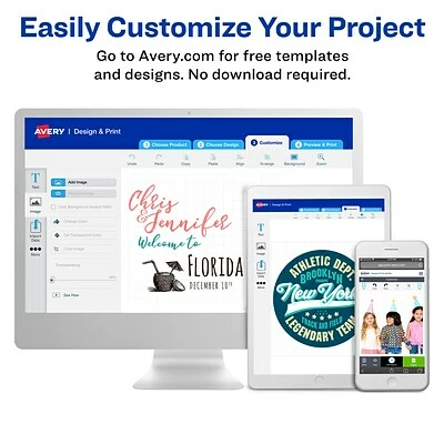 Budget 🎉 Avery® Light Fabric Transfer Paper Avery Heat Transfer Paper For Light Fabrics, 8.5" X 11", Inkjet, 6 Transfers/Pack (3271) 🥰 - Image 6