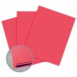 Promo 😉 Neenah Paper Copy & Printer Paper Astrobrights Smooth Color Paper, 8.5" X 11", 24lb Bond/60lb Text, Rocket Red, 5000/CA 🔥