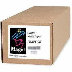 Discount 🔥 Magiclee Presentation Paper Rolls Magiclee/Magic DMPG98 44" X 150' 🧥 Coated Matte Presentation Paper, Bright White, Roll (61489) ✨