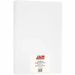 Top 10 🎉 Jam® Strathmore Cover Cardstock JAM Paper Strathmore 88 Lb. Cardstock Paper, 11" X 17", Bright White, 250 Sheets/Ream (41747390B) 😀
