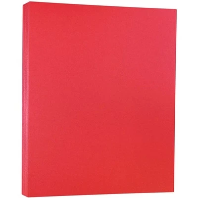 Cheapest 🎉 JAM Paper Metallic Colored Paper, 32 Lbs., 8.5" X 11", Jupiter Red Stardream, 25 Sheets/Pack (173SD8511JU120B) 🌟 - Image 2