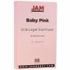 Flash Sale 👍 JAM Paper Matte Colored Paper, 28 Lbs., 8.5" X 14", Baby Pink, 50 Sheets/Pack (76329455) ✨