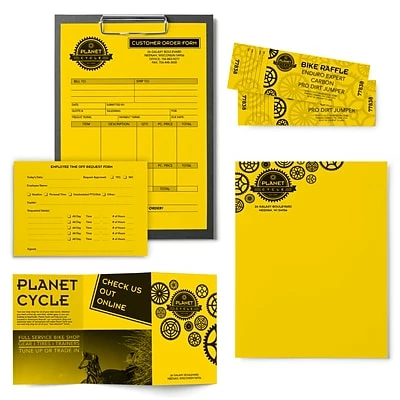 Promo 🔥 Astrobrights Colored Paper, 24 Lbs., 8.5" X 11", Solar Yellow, 500 Sheets/Ream (22531) 🤩 - Image 5