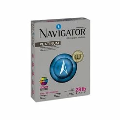 Deals ❤️ Navigator® Platinum Paper Navigator Platinum 8.5" X 11" Multipurpose Paper, 28 Lbs., 99 Brightness, 500/Ream (SNANPL1128) ✨