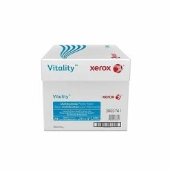 Budget 🛒 Xerox® Vitality™ Paper Xerox® Vitality® 11" X 17" Multipurpose Paper, 20 Lbs., 92 Brightness, 5 Reams/Carton (3R3761) ❤️
