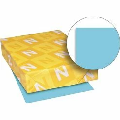Buy 🔔 Colored Paper Exact Brights Multipurpose Paper, 50 Lbs., 8.5" X 11", Bright Blue, 500/Ream (26781) 😀