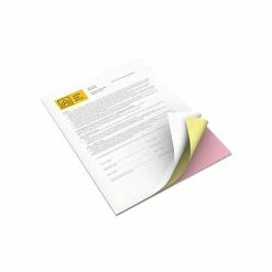Deals ✨ Colored Paper Xerox Revolution Premium Digital Carbonless Paper, 8.5" X 11", White/Pink/Canary, 500/Ream (3R12424) 🌟