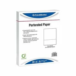 Hot Sale ✨ Printworks® Professional Papers Printworks Professional 8.5" X 11" Multipurpose Paper, 24 Lbs., 92 Brightness, 500/Ream, 5 Reams/Carton (04130) 👍