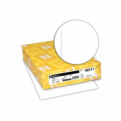 Discount 🥰 Wausau® Card Stock Paper Exact 90 Lb. Index Paper, 8.5" X 11", White, 250 Sheets/Pack (40311 / 49311) 😀 - Image 2