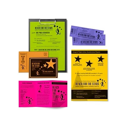 Best Pirce ⭐ Copy & Printer Paper Astrodesigns Creative 65 Lb. Cardstock Paper, 8.5" X 11", Assorted Colors, 72 Sheets/Pack (46407-03) 🤩 - Image 6