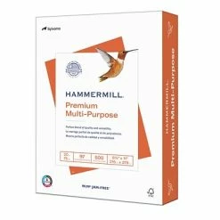 Cheap 🎉 HammerMill Paper 🔨 Hammermill 8.5" X 11" Multipurpose Paper, 20 Lbs., 97 Brightness, 500/Ream (105910) ⌛