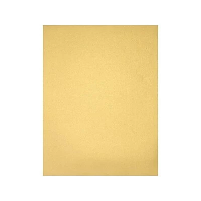 Budget ❤️ Lux Paper™ Card And Cover Stock LUX 105 Lb. Cardstock Paper, 8.5" X 11", Gold Metallic, 50 Sheets/Pack (81211-C-40-50) 🎁