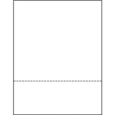 Deals 💯 Printworks Professional Printworks® Professional Papers Printworks® Professional 8 1/2" X 11" 20 Lbs. Perforated 3 1/4" Paper, 2500/Case 🛒 - Image 2
