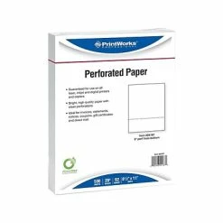 New ❤️ Printworks® Professional Papers Printworks Professional 8.5" X 11" Specialty Paper, 20 Lbs., 92 Brightness, 500/Ream, 5 Reams/Carton (04167) ❤️