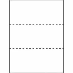 Outlet 👏 Economy Copy Paper Domtar Perforated Custom Cut-Sheet Copy Paper, 8.5" X 11", 20 Lbs., White, 2500 Sheets/Carton (851332CT) 🔥