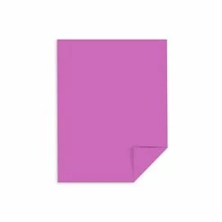 Best deal 😀 Card Stock Astrobrights 65 Lb. Cardstock Paper, 8.5" X 11", Outrageous Orchid, 250 Sheets/Pack (WAU21951) 🎁