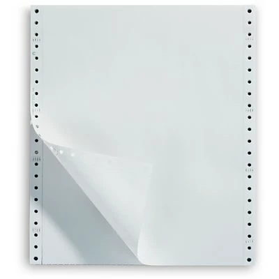 Budget 🥰 Staples Staples® Continuous Computer Paper White Continuous Form Paper, 1-Part, 20 Lb., 9-1/2x11", 2,500/Box, Recycled ✨