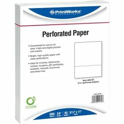 Best Sale 🌟 Printworks® Professional Papers Printworks Professional 8.5" X 11" Business Paper, 24 Lbs., 92 Brightness, 2500/Carton (04134) 😍