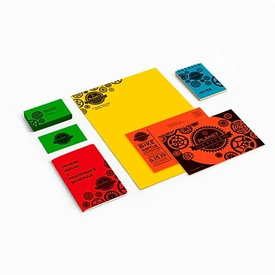 Hot Sale 😉 Card Stock Astrobrights Primary 65 Lb. Cardstock Paper, 8.5" X 11", Assorted Colors, 50 Sheets/Pack (99325-02) ✔️ - Image 3