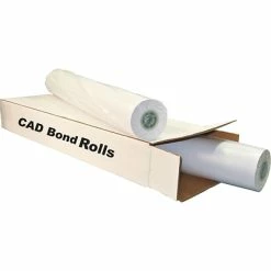 Outlet ⌛ Wide Format Paper TST Impreso Wide Format CAD Uncoated Bond Paper, 42"(W) X 300'(L), 2/Roll (42304) 🥰
