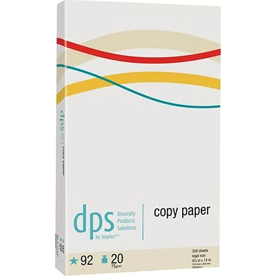 Buy ⌛ Diversity Products Solutions By Staples Copy & Printer Paper Diversity Product Solutions By Staples Multiuse Paper, 8.5" X 14", 20 Lbs., White, 5000 Sheets/Case (DPS08514) 🤩 - Image 2