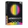 Wholesale 🛒 Card Stock Astrobrights 65 Lb. Cardstock Paper, 8.5" X 11", Assorted Colors, 250 Sheets/Pack (21004) 👍