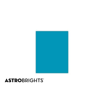 Brand new 👏 Astrobrights Colored Paper, 24 Lbs., 8.5" X 11", Celestial Blue, 500 Sheets/Ream (22661) 👏 - Image 2