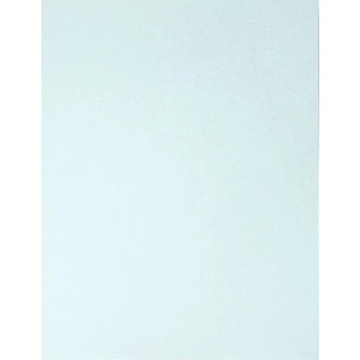 Outlet 🎉 LUX Colored Paper, 32 Lbs., 8.5" X 11", Aquamarine Metallic, 50 Sheets/Pack (81211-P-06-50) 🥰
