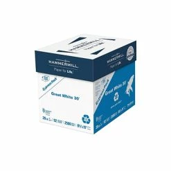 Best deal ⌛ Copy & Printer Paper 🔨 Hammermill Great White 30 Express Pack 30% Recycled 8.5" X 11" Copy Paper, 20 Lbs., 92 Brightness, 2500/Carton (67780) 🤩