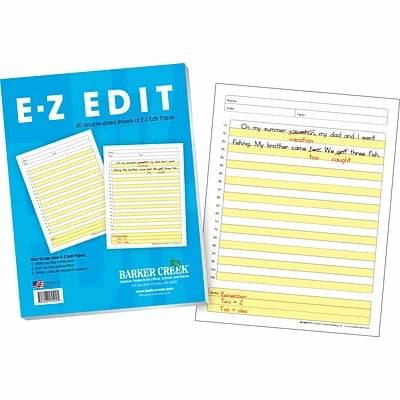 Flash Sale 🛒 Copy & Multipurpose Paper Barker Creek E-Z Edit Paper, 20 Lbs., 8.5" X 11", 600 Sheets/Pack (BC550212) 👏 - Image 2