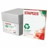 Hot Sale ❤️ Copy & Printer Paper Staples 30% 8.5" X 11" Copy Paper, 20 Lbs., 92 Brightness, 500 Sheets/Ream, 5 Reams/Carton (51959-US) 😉