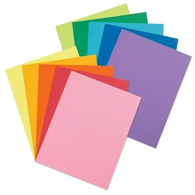 Outlet 😀 Card Stock Pacon 65 Lb. Cardstock Paper, 8.5" X 11", Colorful Assorted, 50 Sheets/Pack (PAC101168) 👏 - Image 2