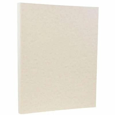 Wholesale 🥰 Copy & Multipurpose Paper JAM Paper® Parchment Colored Paper, 24 Lbs., 8.5" X 11", Pewter Gray Recycled, 100 Sheets/Pack (171118) 😉 - Image 2