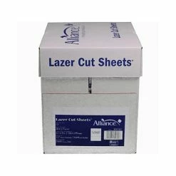 Best deal 🤩 Copy & Printer Paper Alliance Lazer Cut Sheets 8.5" X 11" Printer Paper, 20 Lbs., 92 Brightness, 500 Sheets/Ream, 5 Reams/Carton (30030-C) ⌛
