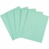 New 🤩 Staples® Card And Cover Stock Paper Quill Brand® Cover Stock Paper, 8 1/2" X 11", Green 🔥